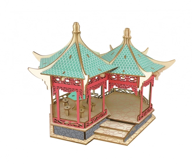 Houten 3D-puzzel Yueyang Tower