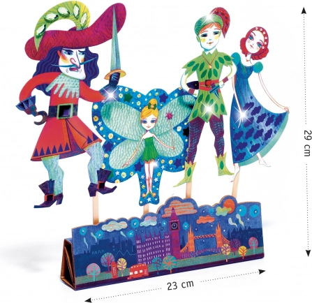 Doe-het-zelf Marionetten Peter Pan van Djeco