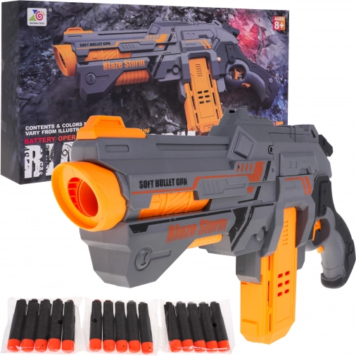 Blaze Storm halfautomatisch pistool voor zachte kogels – grijs