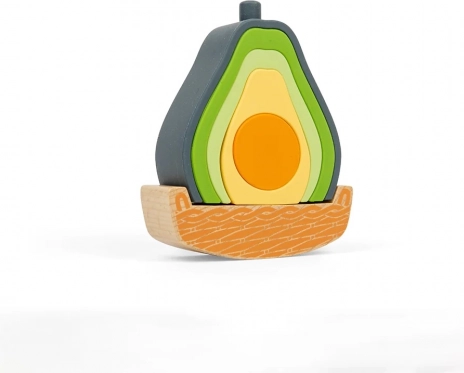 Balansbasis van hout met FSC-certificering