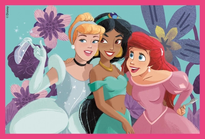 CLEMENTONI Beeldblokjes Disney prinsessen, 6 blokken