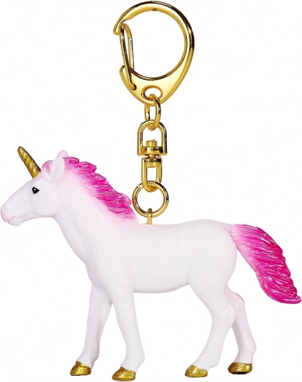 sleutelhanger eenhoorn neonroze mojo