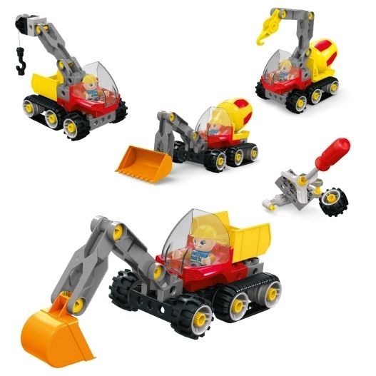 Constructieblokjes 4-in-1 36 stuks