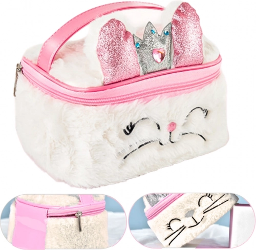 Kinder make-up hulpmiddel Konijntje Wit 20 cm