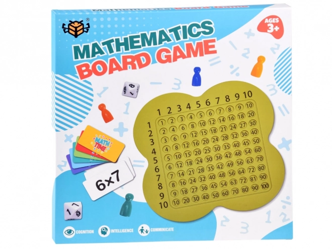 Educatief wiskundespel voor het leren van tafels