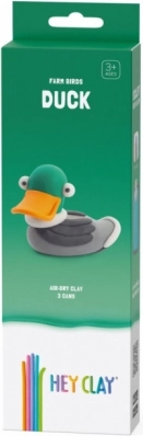 Hey Clay Boerderijvogels – eend, foamklei voor kinderen