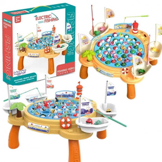 Interactieve Vissers Tafel Piratenschip voor Kinderen