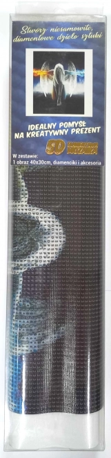 NORIMPEX Diamantschilderen Gevallen Engel 30x40cm