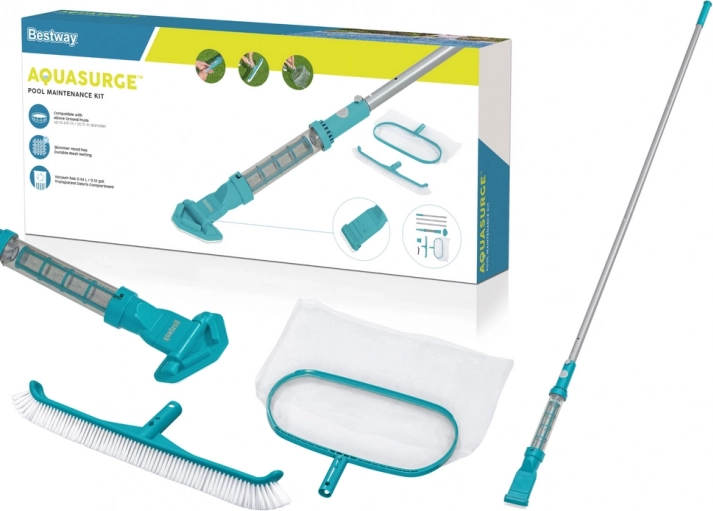 Bestway AquaSurge draadloze zwembad-reinigingsset