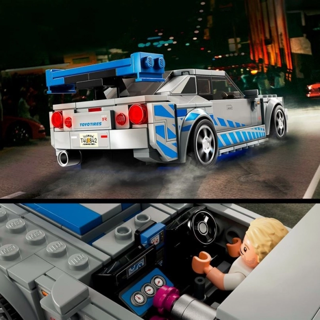 Creatieve set LEGO Speed Champions Nissan Skyline GT-R
