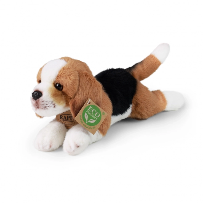 Pluchen beagle 20 cm milieuvriendelijk
