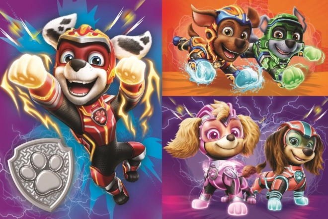 Puzzel GIANT dubbelzijdig Geweldig team Paw Patrol/Paw Patrol 15 stukken in doos 40x27cm 24m+