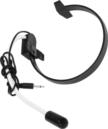 Headset met koptelefoon en microfoon