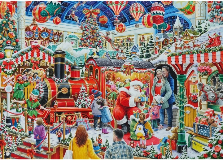 Ravensburger puzzel Kerst 1000 stukjes