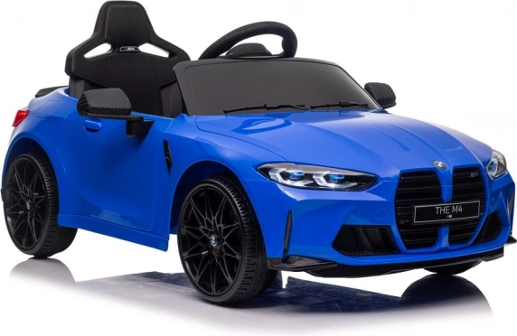 Elektrische kinderauto BMW M4 blauw
