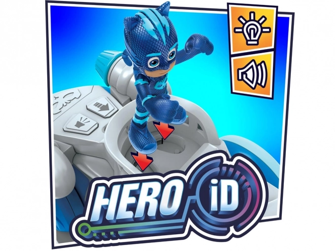 PJMasks brullende moedige kat met figuurtje