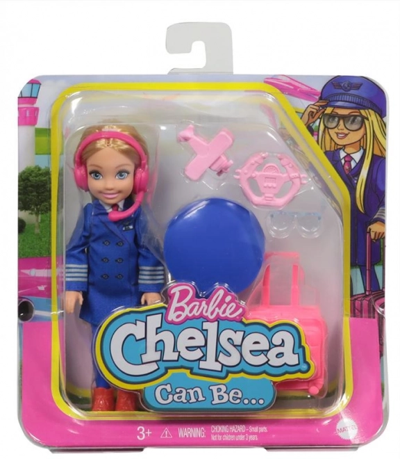 Barbie Chelsea aankleeddolls in verschillende beroepen
