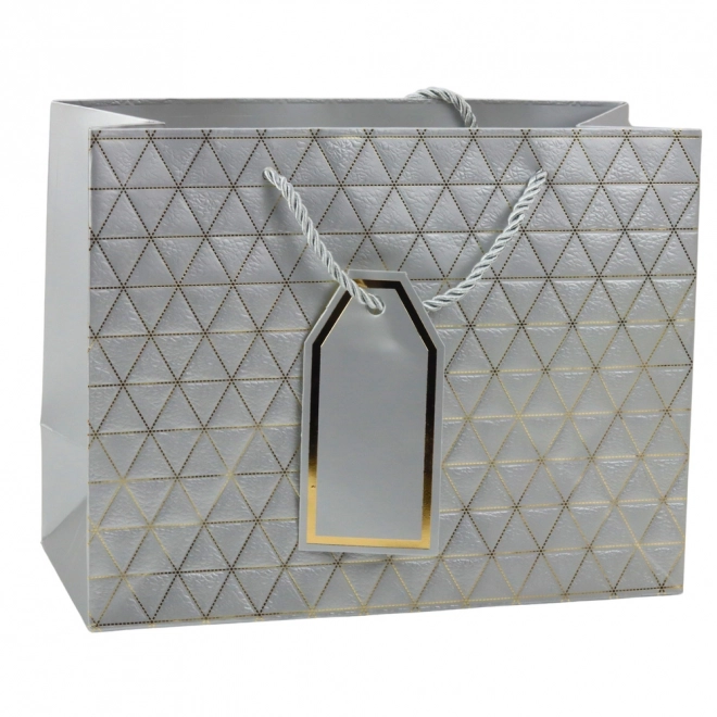 Cadeautas met gouden lijnen