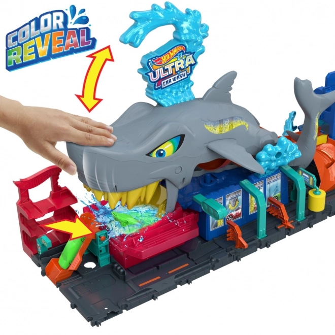 Hot Wheels Ultra Wasstraat Haai
