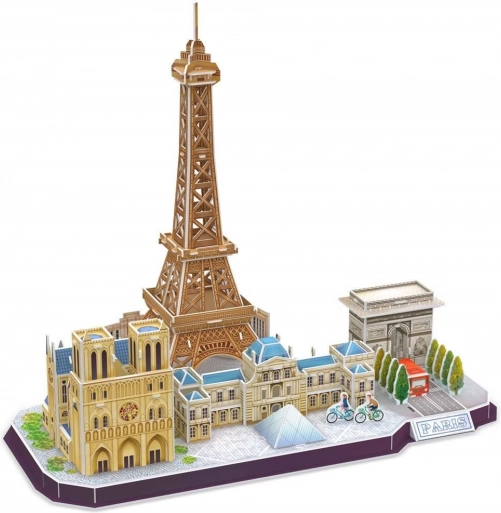 Puzzel 3D City Line Parijs
