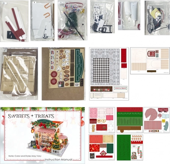 2Kids Toys miniatuur huisje kerstbanketbakkerij