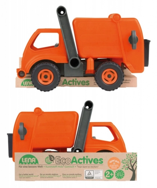 EcoActives-voertuig Vertegenwoordiger van vuilniswagen