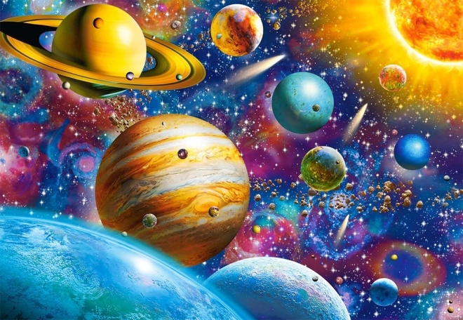 Puzzel 1000 stukjes Zonnestelsel Odyssee