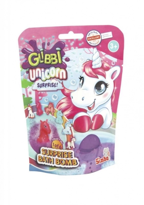 Glibbi Unicorn waterbom met verrassing