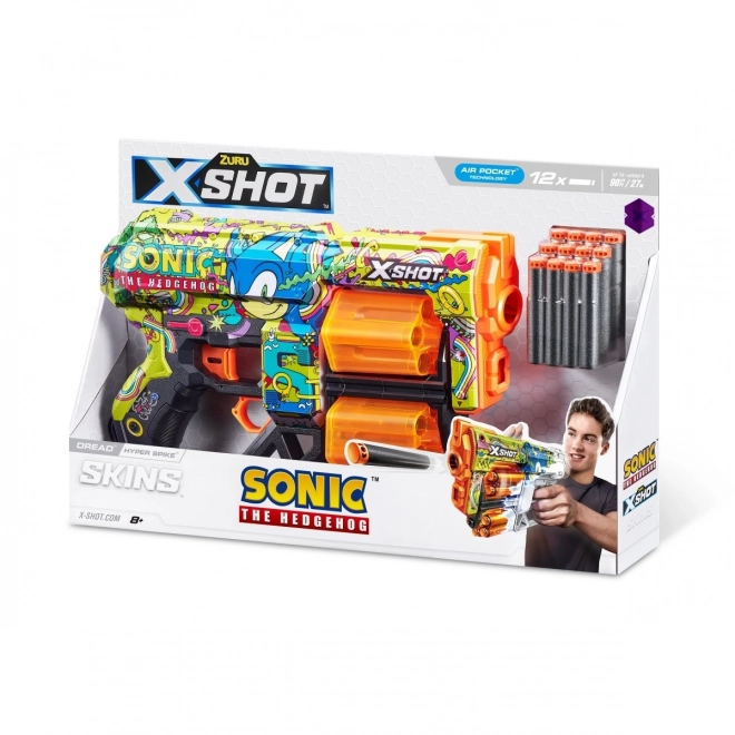 Skiny Dread Sonic 12 pijlen Hyper Spike lanceerder