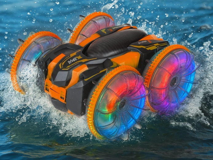 Amfibisch rijden op land en water