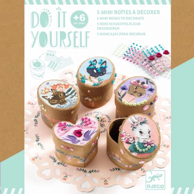 DJECO DIY Doosjes om te Versieren