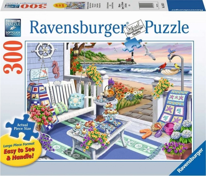 Puzzel Aan de Zonnige Kust EXTRA 300 stukjes