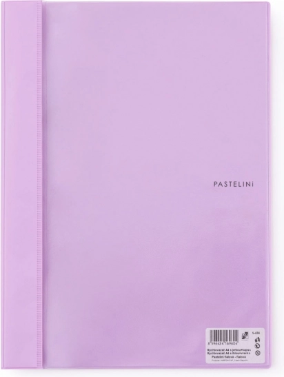 Snelle binder A4 met voorvak PASTELINI paars