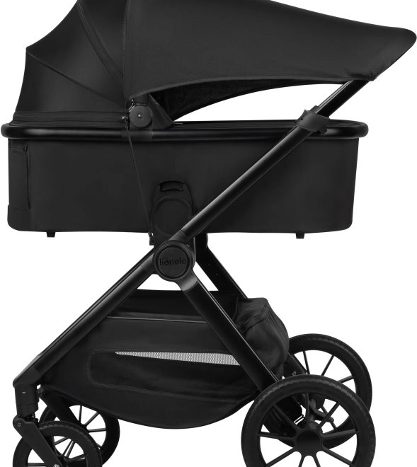 Lionelo gecombineerde kinderwagen Layla 3in1 Zwart Onyx