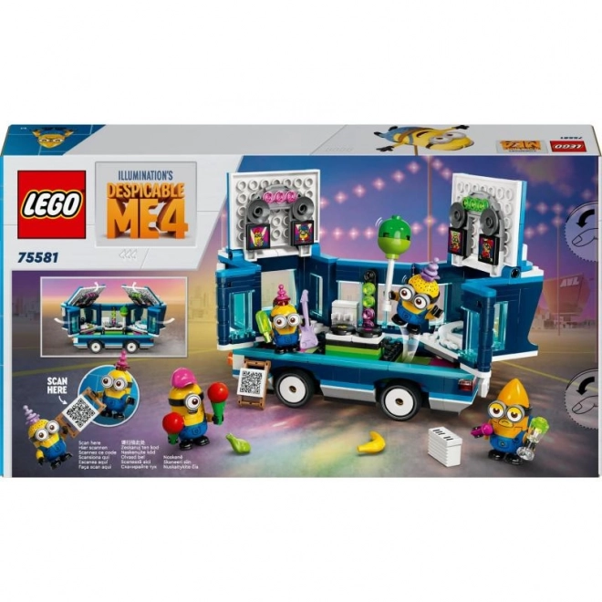 Bouwpakket Minions - Feestbus van de Minions