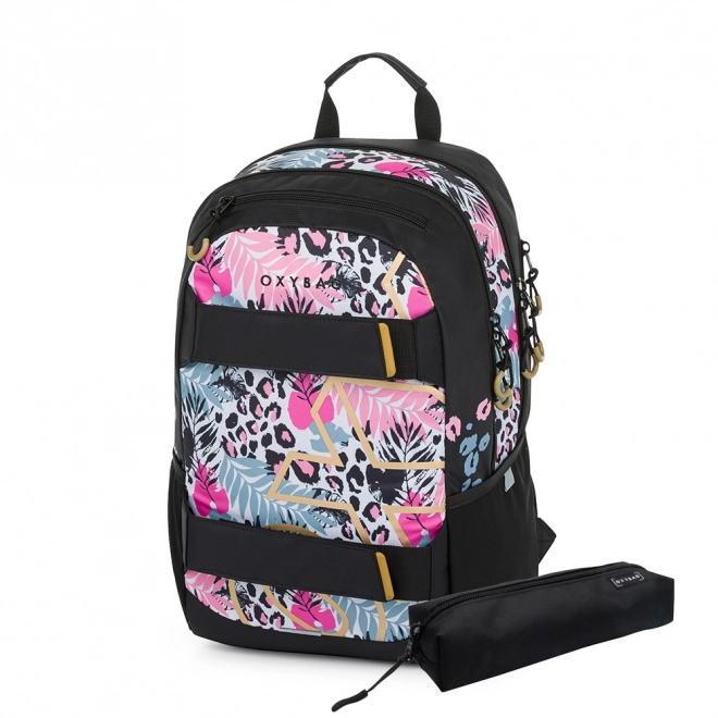 Studentenrugzak + etui OXY Sport Crazy