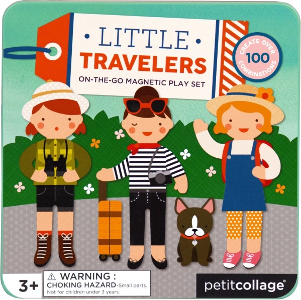 petit collage magnetisch boekje – reizen