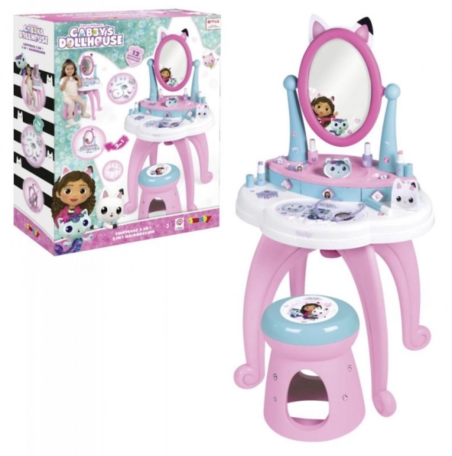 Gabby's Poppenhuis 2v1 Toiletset met Stoeltje