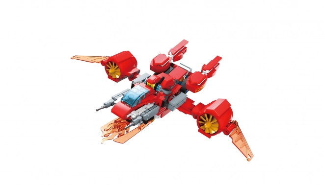Qman Brullende Vlammen God Controleur 41305 set 4 in 1