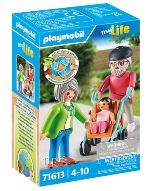PLAYMOBIL Figuren Mijn Leven Grootouders met Kleinkind