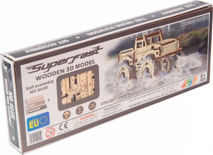 Eenvoudige bouw zonder lijm