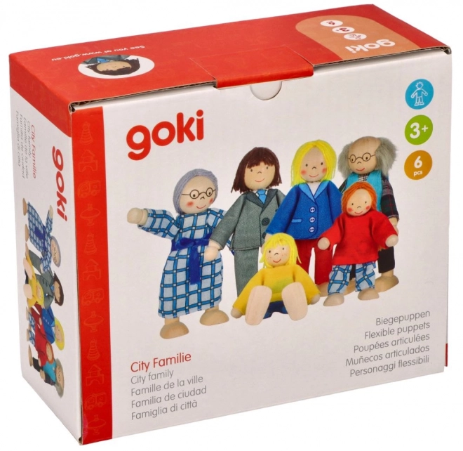 GOKI Familie - houten poppenhuisjes