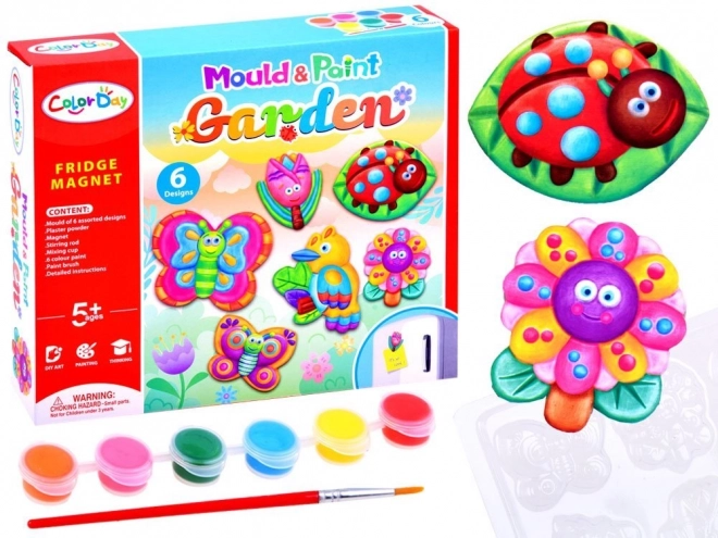 Creatieve set voor het maken van magneten - tuin DIY