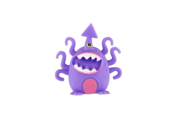 Buitenaards wezen/monster anti-stress knijpslijm 8-9 cm 3 kleuren