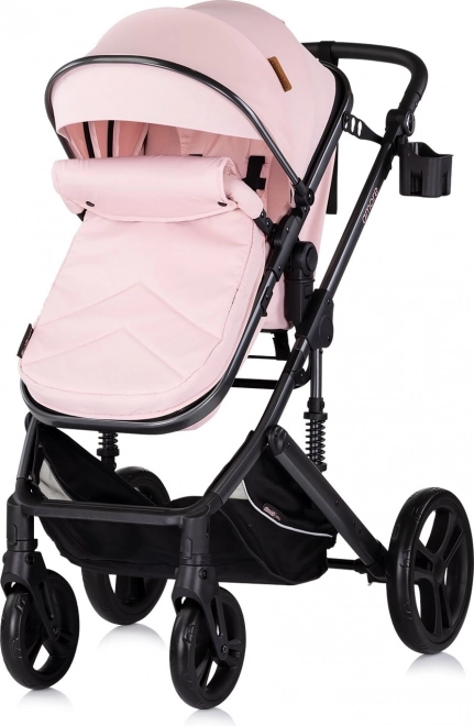 Gecombineerde kinderwagen Amore 2in1 roze marshmallow