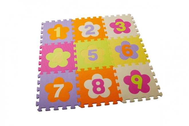 Schuimpuzzel 9 stuks cijfers