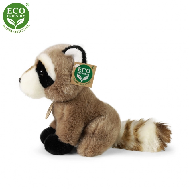 Zittende pluche wasbeer 18 cm ECO-FRIENDLY