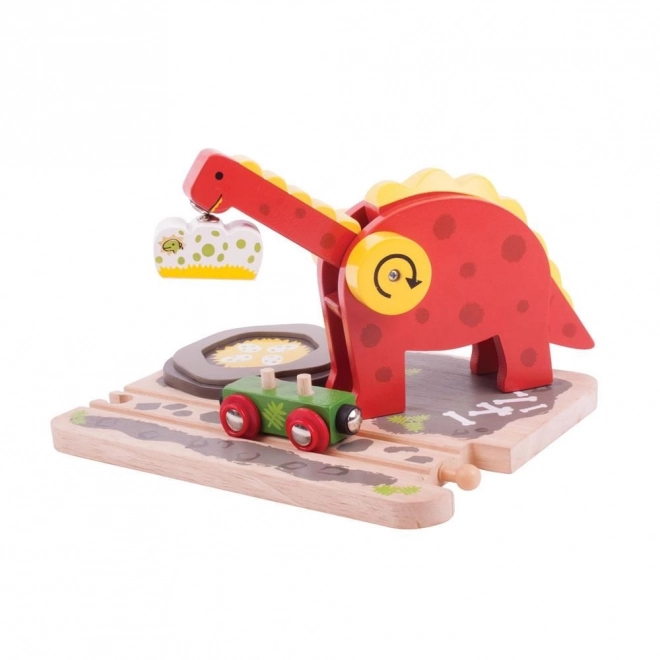 Bigjigs Rail Dinosaurushijskraan