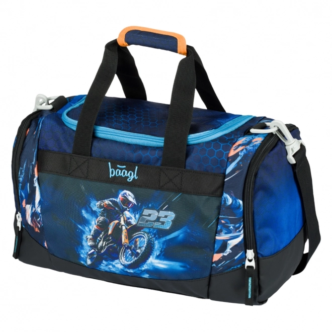 BAAGL Kinder sporttas Motorfiets