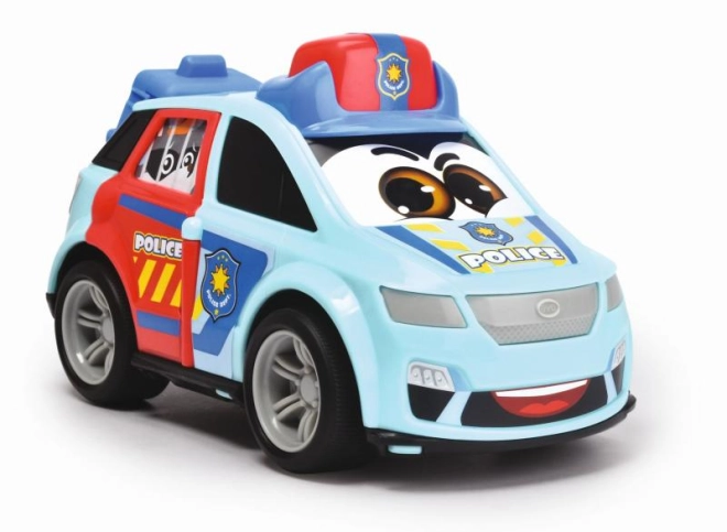 Onverschrokken politieauto
